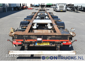 Semi-remorque porte-conteneur/ Caisse mobile Pacton T3-007 | 2x20-40-45ft HC * LIFT AXLE * BPW * NL TRAILER: photos 5