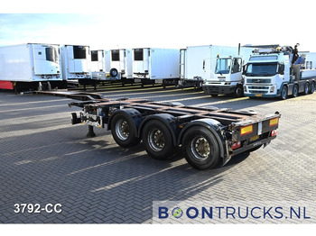 Semi-remorque porte-conteneur/ Caisse mobile Pacton T3-010 2x20-30-40-45ft HC * 2x EXTENDABLE * 1x LIFT AXLE * NL TRAILER: photos 3 Semi-remorque porte-conteneur/ Caisse mobile Pacton T3-010 2x20-30-40-45ft HC * 2x EXTENDABLE * 1x LIFT AXLE * NL TRAILER: photos 3