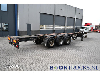 Semi-remorque porte-conteneur/ Caisse mobile Pacton T3-010 2x20-30-40-45ft HC * 2x EXTENDABLE * 1x LIFT AXLE * NL TRAILER: photos 2 Semi-remorque porte-conteneur/ Caisse mobile Pacton T3-010 2x20-30-40-45ft HC * 2x EXTENDABLE * 1x LIFT AXLE * NL TRAILER: photos 2
