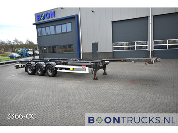 Semi-remorque porte-conteneur/ Caisse mobile Van Hool 3B2015 FIXED CHASSIS | 2x20-40ft HC * 4600 Kg * NL TRAILER: photos 3
