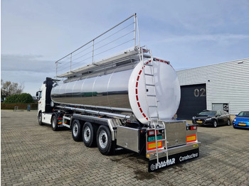 Semi-remorque citerne Magyar 36000 liter levensmiddelen tankoplegger NEW/NIEUW/NEU: photos 2