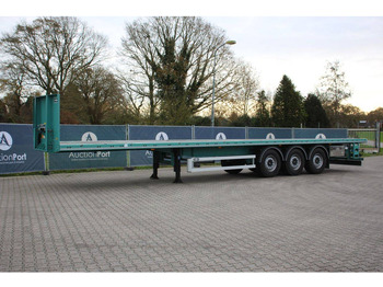 Semi-remorque plateau VAN HOOL