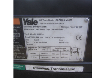 Chariot élévateur à gaz Yale GLP20LX: photos 5