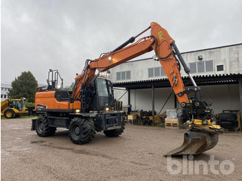 Pelle sur pneus DOOSAN DX140W