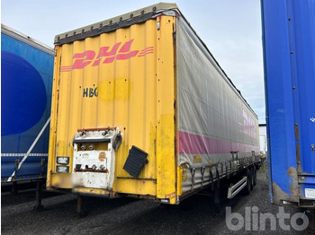 Semi-remorque rideaux coulissants KRONE SDP