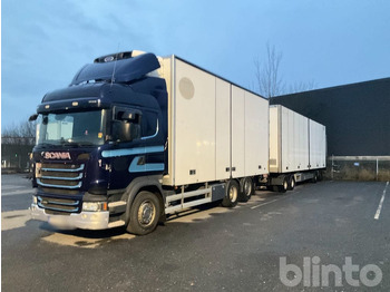 Camion fourgon SCANIA R 450