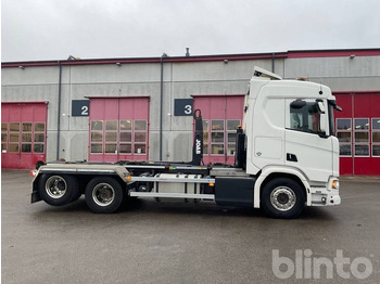 Camion ampliroll SCANIA R650 6x2: photos 3
