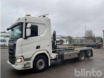 Camion ampliroll SCANIA R650 6x2: photos 4