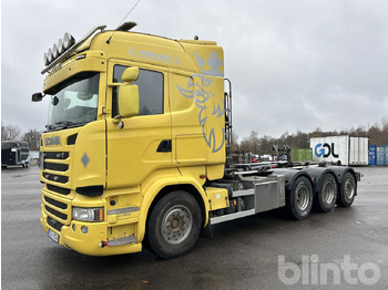 Camion ampliroll SCANIA