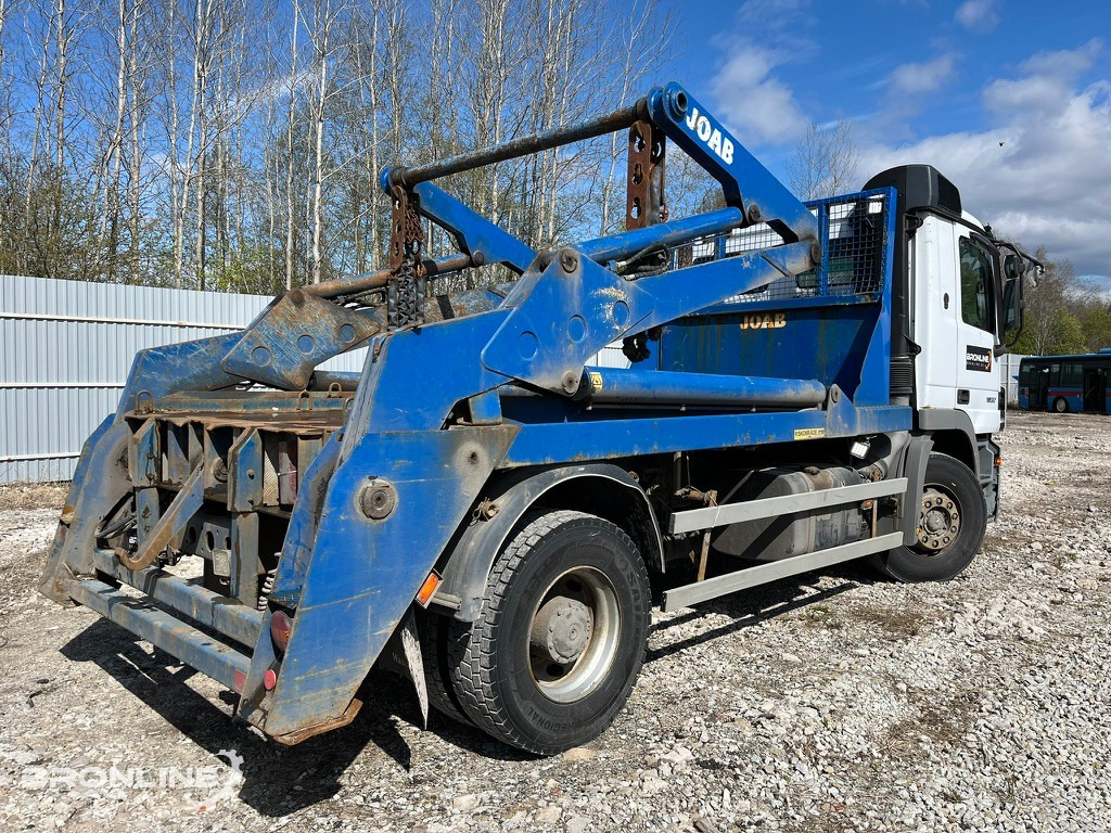 Camion multibenne 2004 Mercedes-Benz Actros 1832 Skip Loader Joab: photos 6