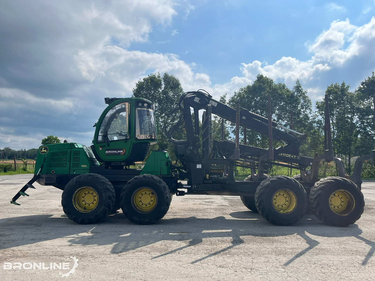 2010 John Deere 1110E Forwarder 8x8 - Porteur: photos 5 2010 John Deere 1110E Forwarder 8x8 - Porteur: photos 5
