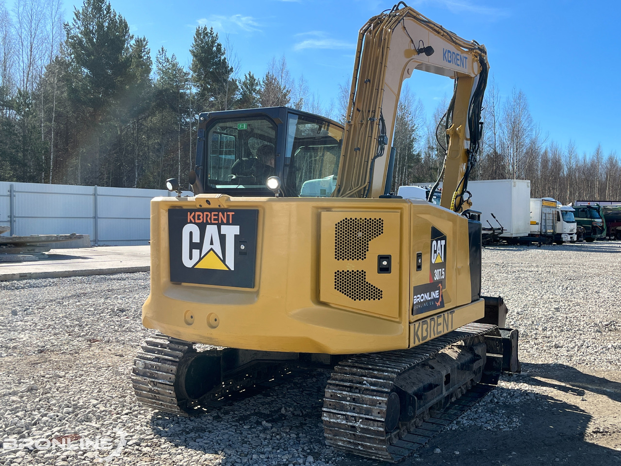 Pelle sur chenille 2019 Caterpillar 307.5 ROTOTILT / CENTRAL LUBRICATION / S50: photos 6