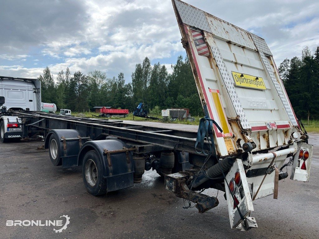GS*Meppel OB120-2000 semi-trailer chassis - Remorque châssis: photos 3 GS*Meppel OB120-2000 semi-trailer chassis - Remorque châssis: photos 3