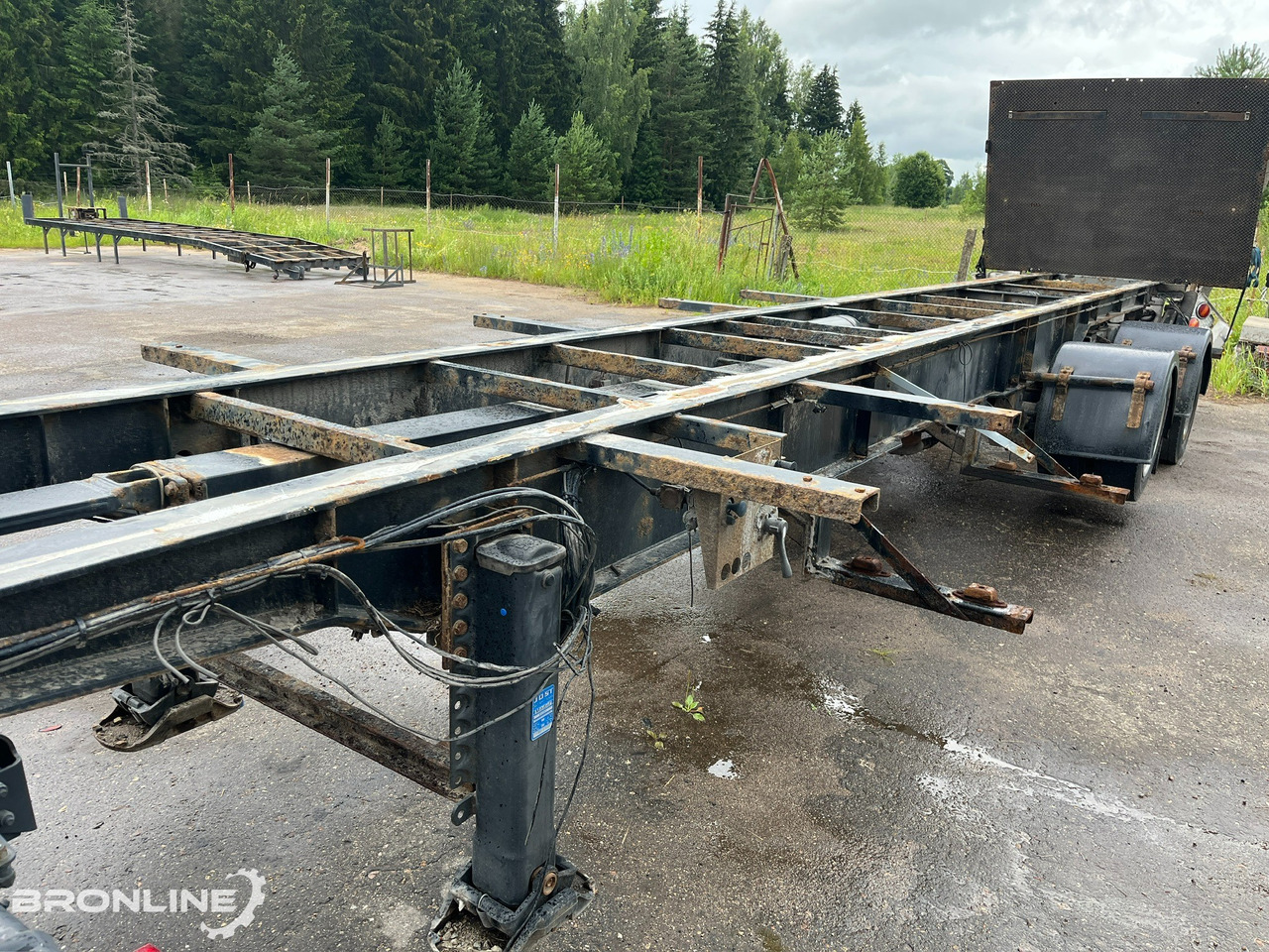 GS*Meppel OB120-2000 semi-trailer chassis - Semi-remorque châssis: photos 5 GS*Meppel OB120-2000 semi-trailer chassis - Semi-remorque châssis: photos 5
