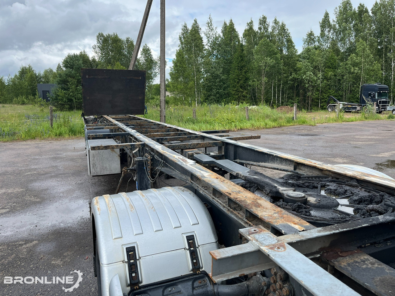GS*Meppel OB120-2000 semi-trailer chassis - Remorque châssis: photos 1 GS*Meppel OB120-2000 semi-trailer chassis - Remorque châssis: photos 1