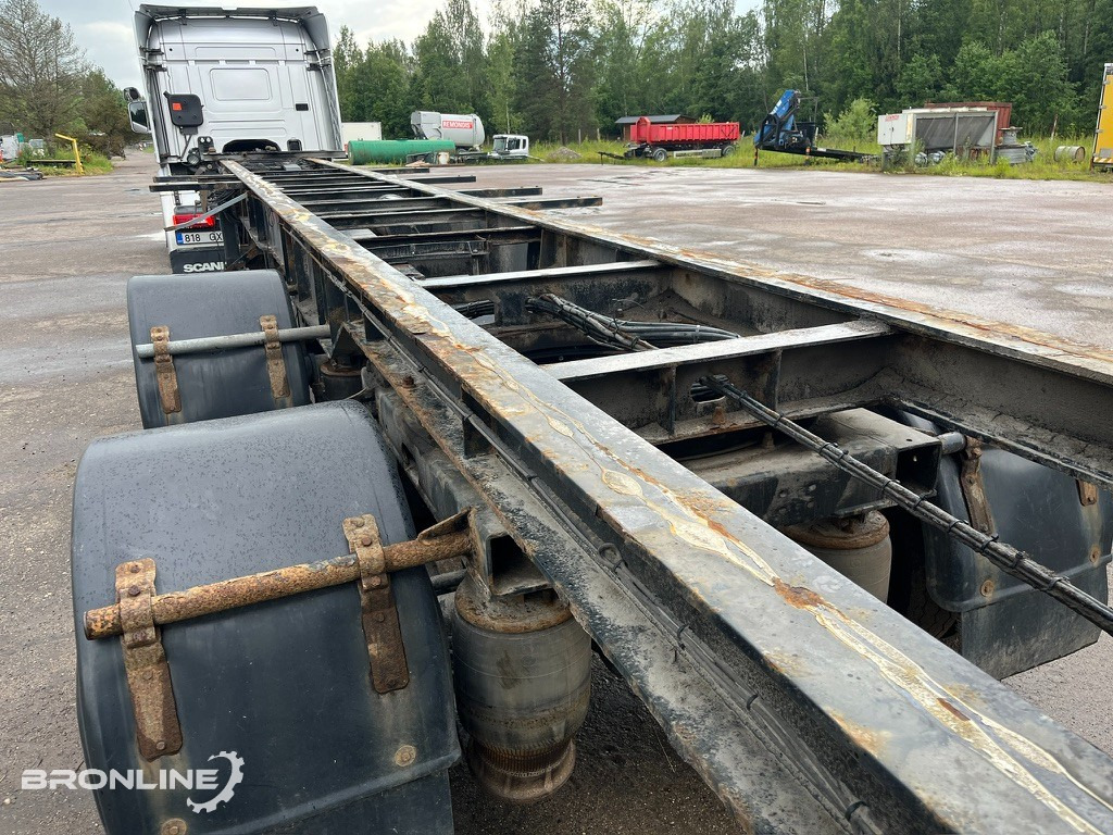 GS*Meppel OB120-2000 semi-trailer chassis - Remorque châssis: photos 4 GS*Meppel OB120-2000 semi-trailer chassis - Remorque châssis: photos 4