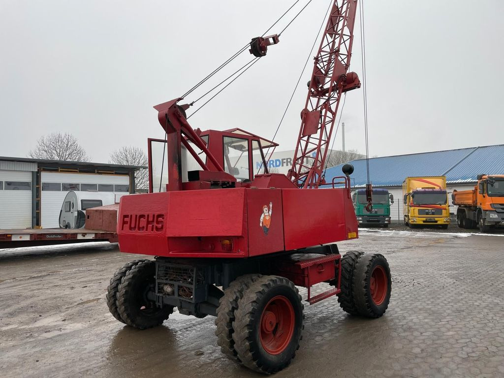 Fuchs F107 F 107 Seilbagger 9900 Kg Fuchs F107 F 107 Seilbagger 9900 Kg - Pelle sur pneus: photos 5 Fuchs F107 F 107 Seilbagger 9900 Kg Fuchs F107 F 107 Seilbagger 9900 Kg - Pelle sur pneus: photos 5
