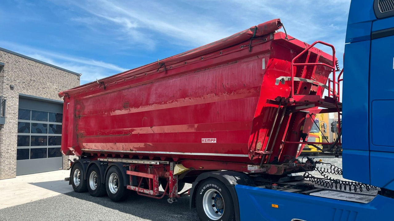 Kempf SKM 35/3 Kipper Mulde Lift Schrott Stahl 50m - Semi-remorque benne: photos 5 Kempf SKM 35/3 Kipper Mulde Lift Schrott Stahl 50m - Semi-remorque benne: photos 5