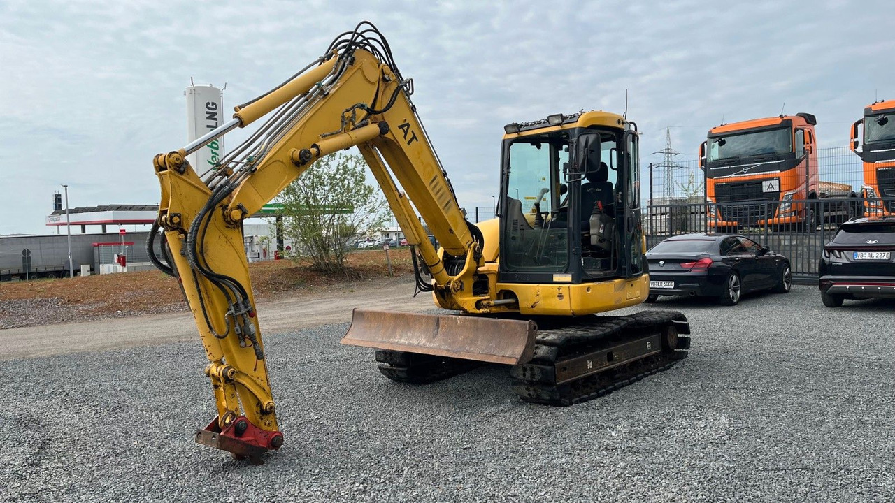 Komatsu PC80MR-3 PC80 Minibagger Verstellausleger - Mini pelle: photos 3 Komatsu PC80MR-3 PC80 Minibagger Verstellausleger - Mini pelle: photos 3