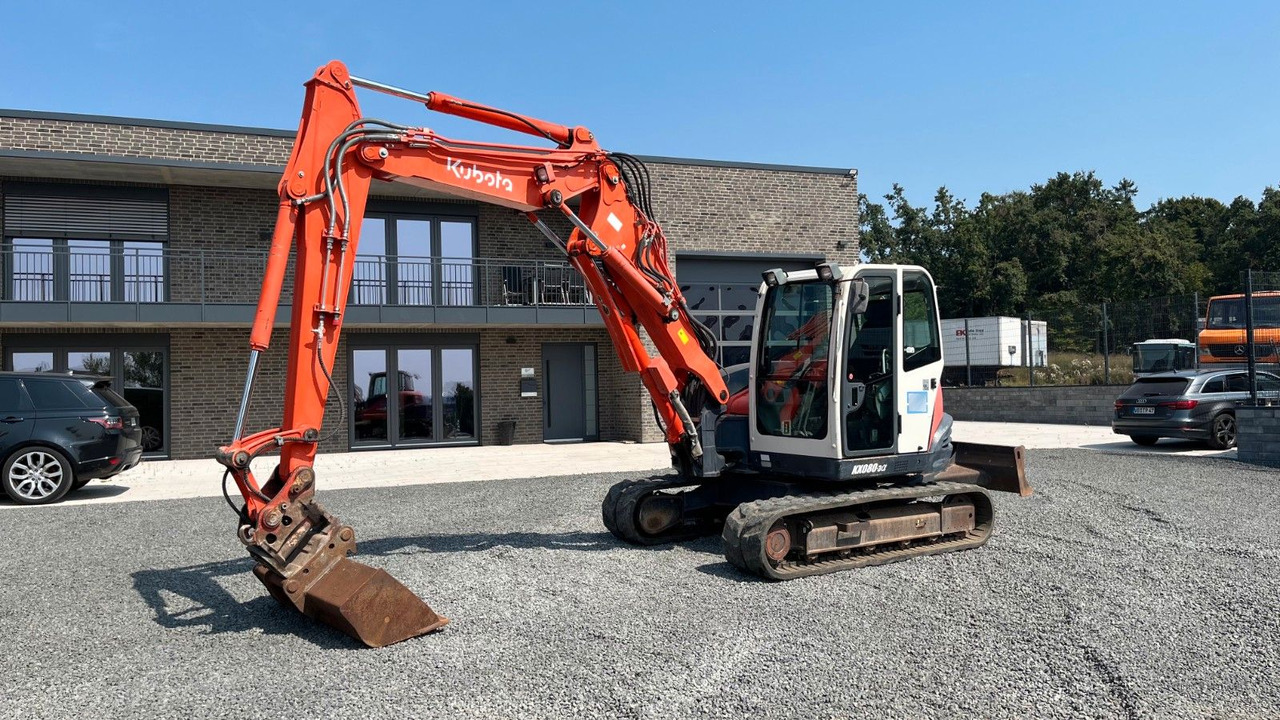 Kubota KX080 KX080-3 Verstellausleger 8700Kg Klima Tilt - Mini pelle: photos 2 Kubota KX080 KX080-3 Verstellausleger 8700Kg Klima Tilt - Mini pelle: photos 2
