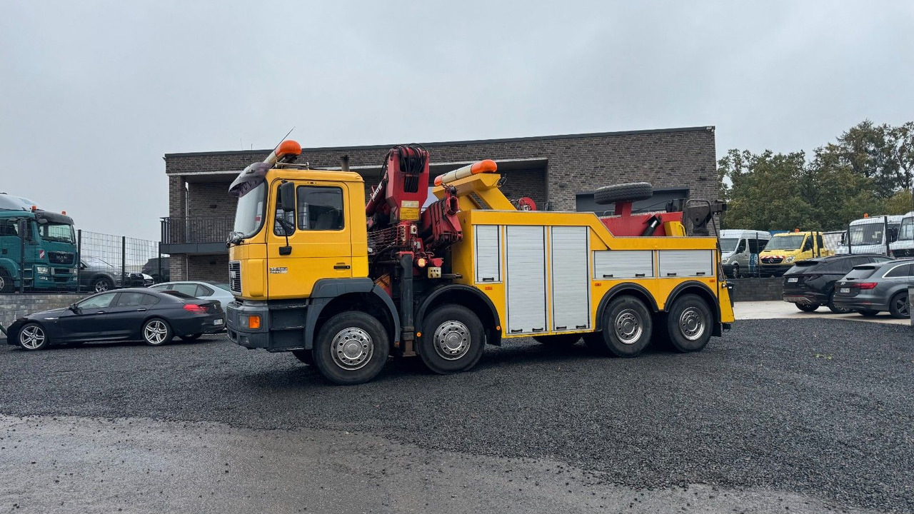 MAN 35.463 Abschleppwagen Kran LKW Berger - Remorqueuse: photos 1 MAN 35.463 Abschleppwagen Kran LKW Berger - Remorqueuse: photos 1
