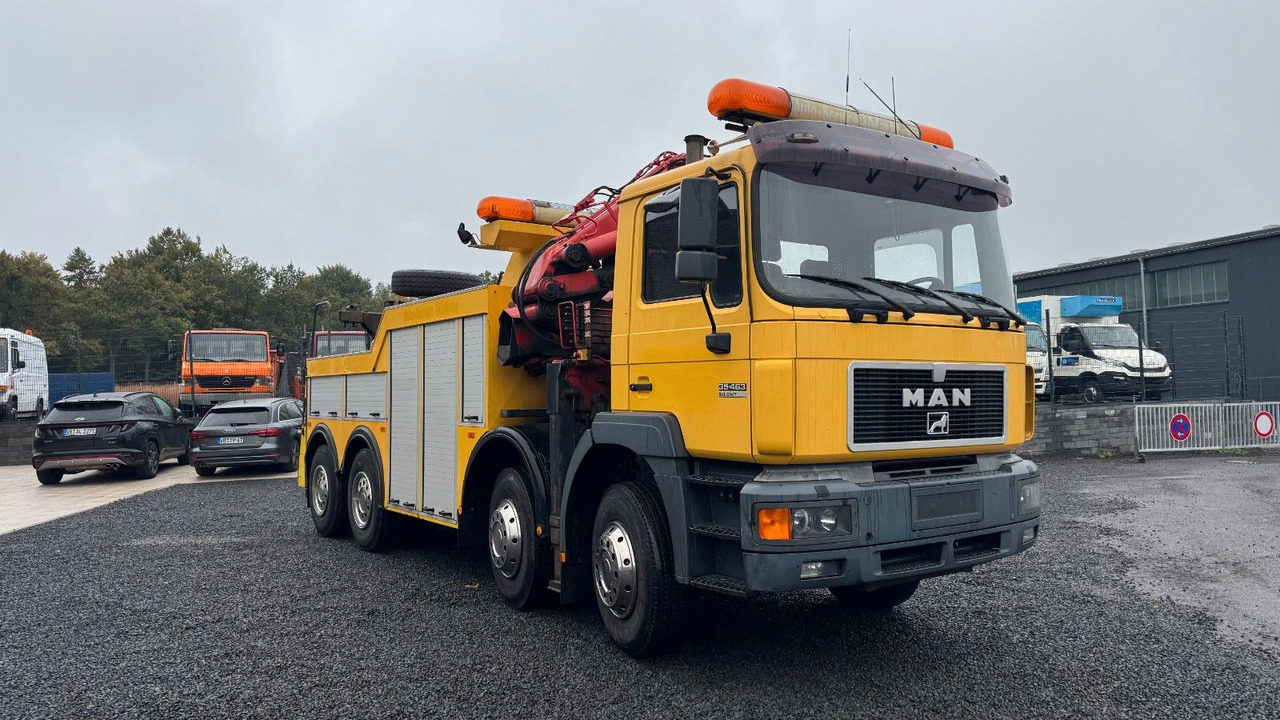 MAN 35.463 Abschleppwagen Kran LKW Berger - Remorqueuse: photos 3 MAN 35.463 Abschleppwagen Kran LKW Berger - Remorqueuse: photos 3