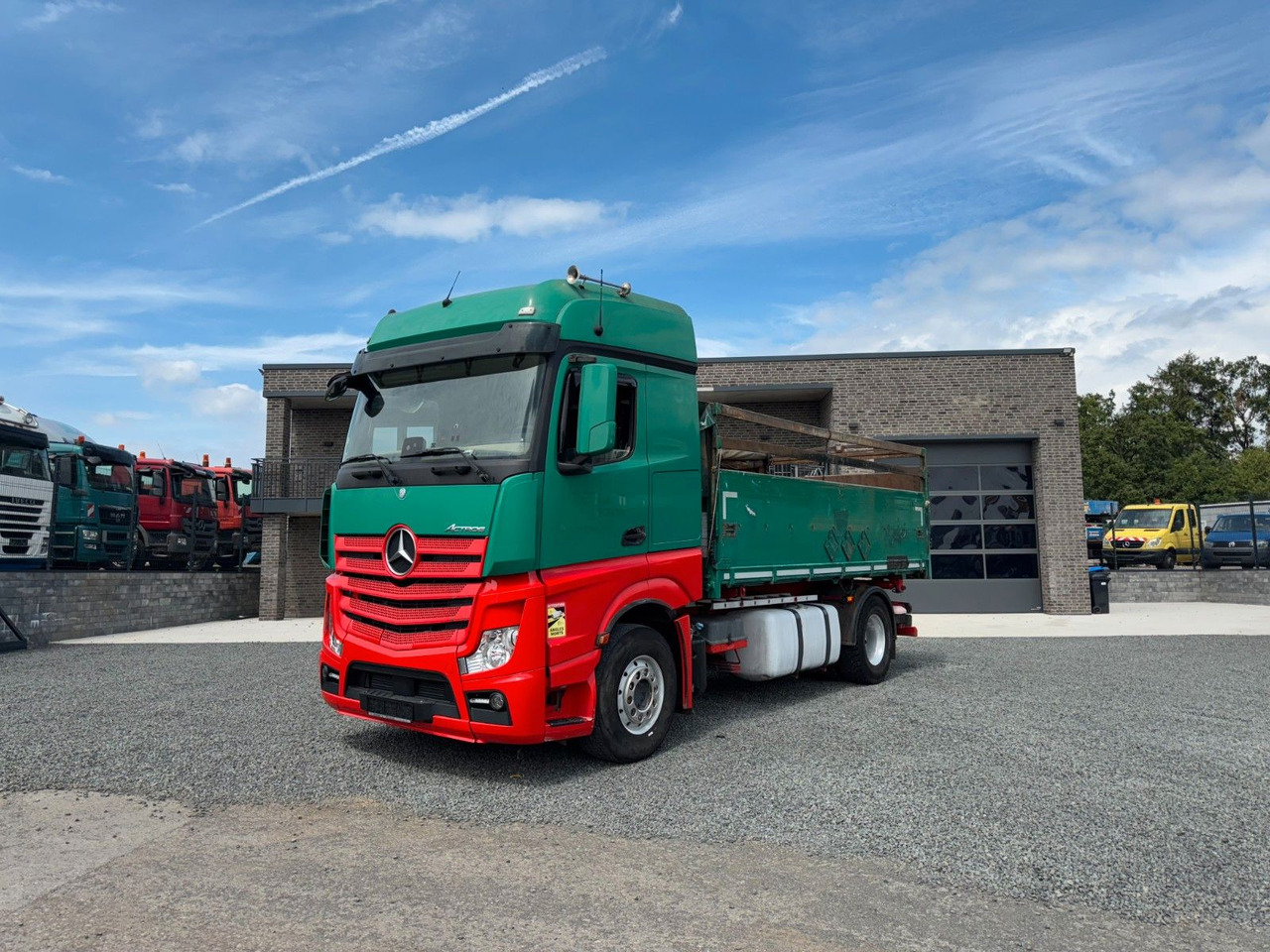 Mercedes-Benz Actros 1842 Kipper Dreiseitenkipper - Camion benne: photos 3 Mercedes-Benz Actros 1842 Kipper Dreiseitenkipper - Camion benne: photos 3
