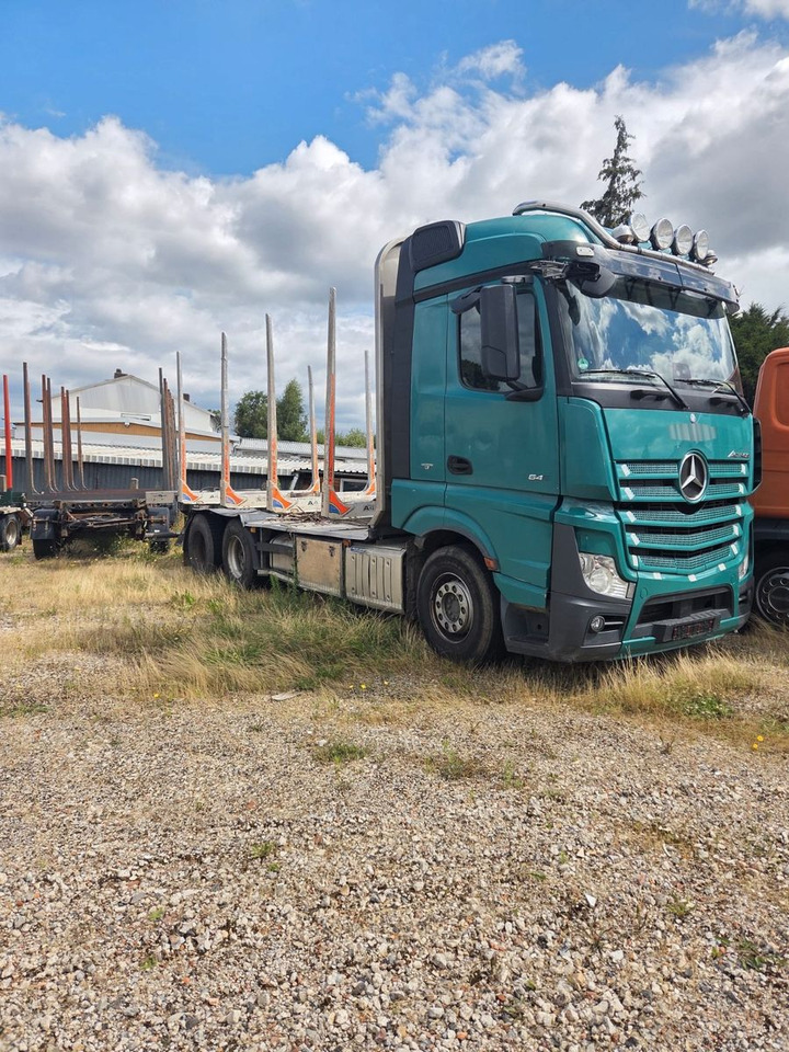Mercedes-Benz Actros 2648 Holztransporter Kran Vorbereitet - Camion grumier: photos 2 Mercedes-Benz Actros 2648 Holztransporter Kran Vorbereitet - Camion grumier: photos 2