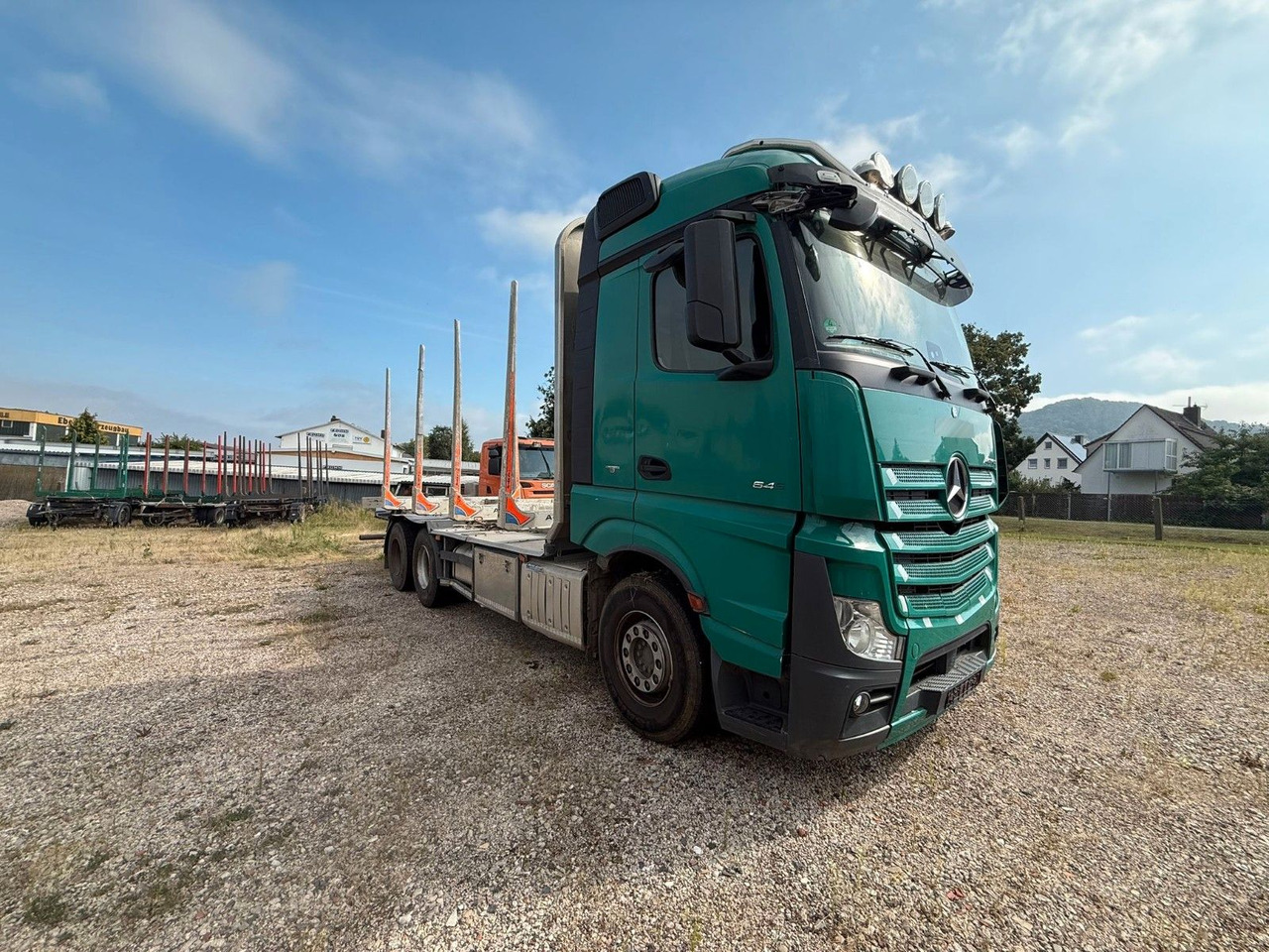 Mercedes-Benz Actros 2648 Holztransporter Kran Vorbereitet - Camion grumier: photos 2 Mercedes-Benz Actros 2648 Holztransporter Kran Vorbereitet - Camion grumier: photos 2