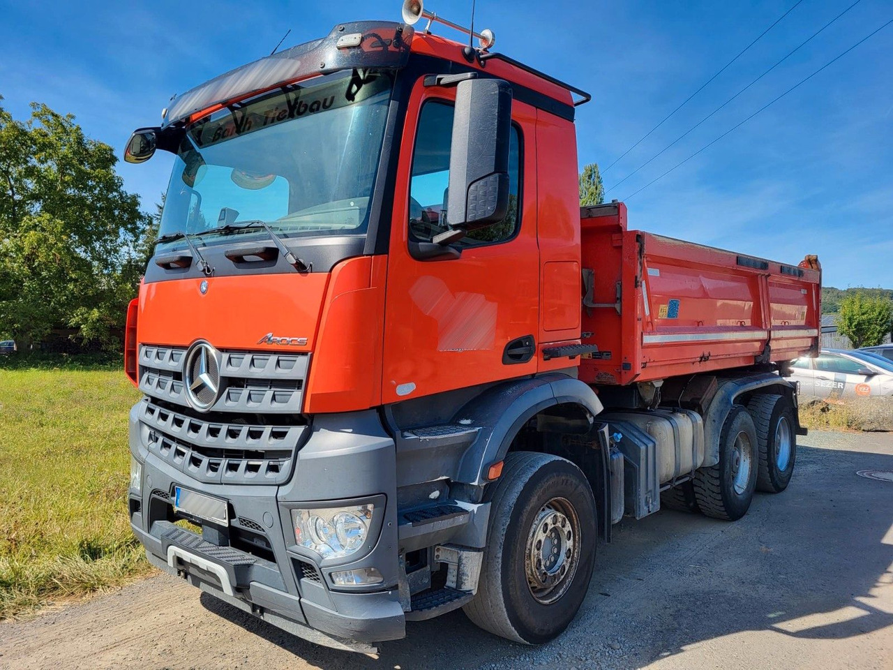 Mercedes-Benz Actros 2663 Dreiseitenkipper Meiller Bordmatik - Camion benne: photos 1 Mercedes-Benz Actros 2663 Dreiseitenkipper Meiller Bordmatik - Camion benne: photos 1