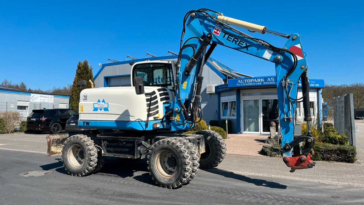 Terex TW110 Mobilbagger Verstellausleger 11000Kg - Pelle sur pneus: photos 1 Terex TW110 Mobilbagger Verstellausleger 11000Kg - Pelle sur pneus: photos 1