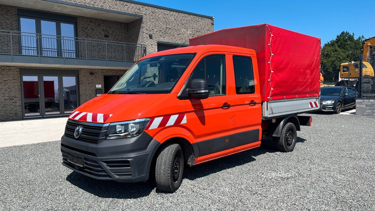 Volkswagen Crafter Pritsche Plane 35 DOKA mittellang RWD - Véhicule utilitaire plateau baché, Utilitaire double cabine: photos 2 Volkswagen Crafter Pritsche Plane 35 DOKA mittellang RWD - Véhicule utilitaire plateau baché, Utilitaire double cabine: photos 2