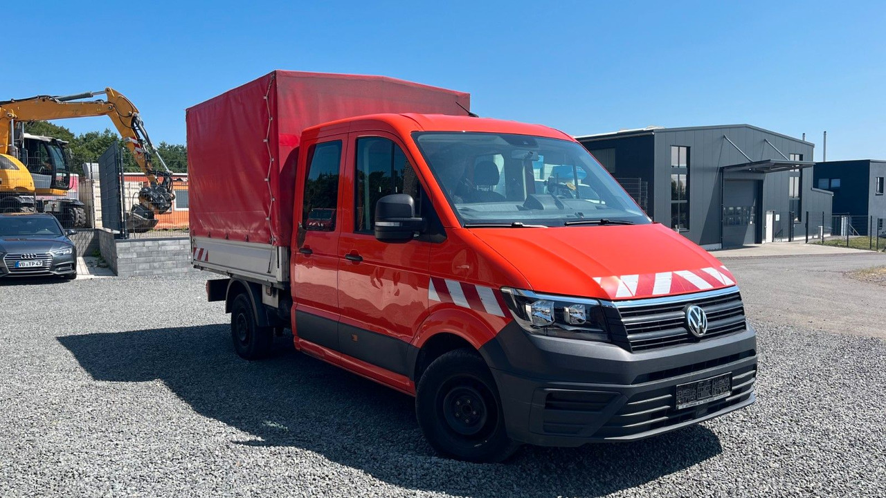 Volkswagen Crafter Pritsche Plane 35 DOKA mittellang RWD - Véhicule utilitaire plateau baché, Utilitaire double cabine: photos 3 Volkswagen Crafter Pritsche Plane 35 DOKA mittellang RWD - Véhicule utilitaire plateau baché, Utilitaire double cabine: photos 3