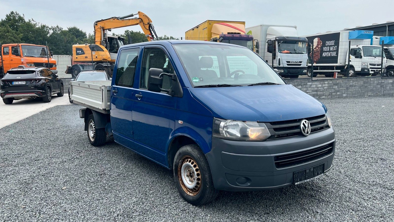 Volkswagen T5 Transporter Pritsche Doppelkabine Doka - Fourgon plateau, Utilitaire double cabine: photos 4 Volkswagen T5 Transporter Pritsche Doppelkabine Doka - Fourgon plateau, Utilitaire double cabine: photos 4