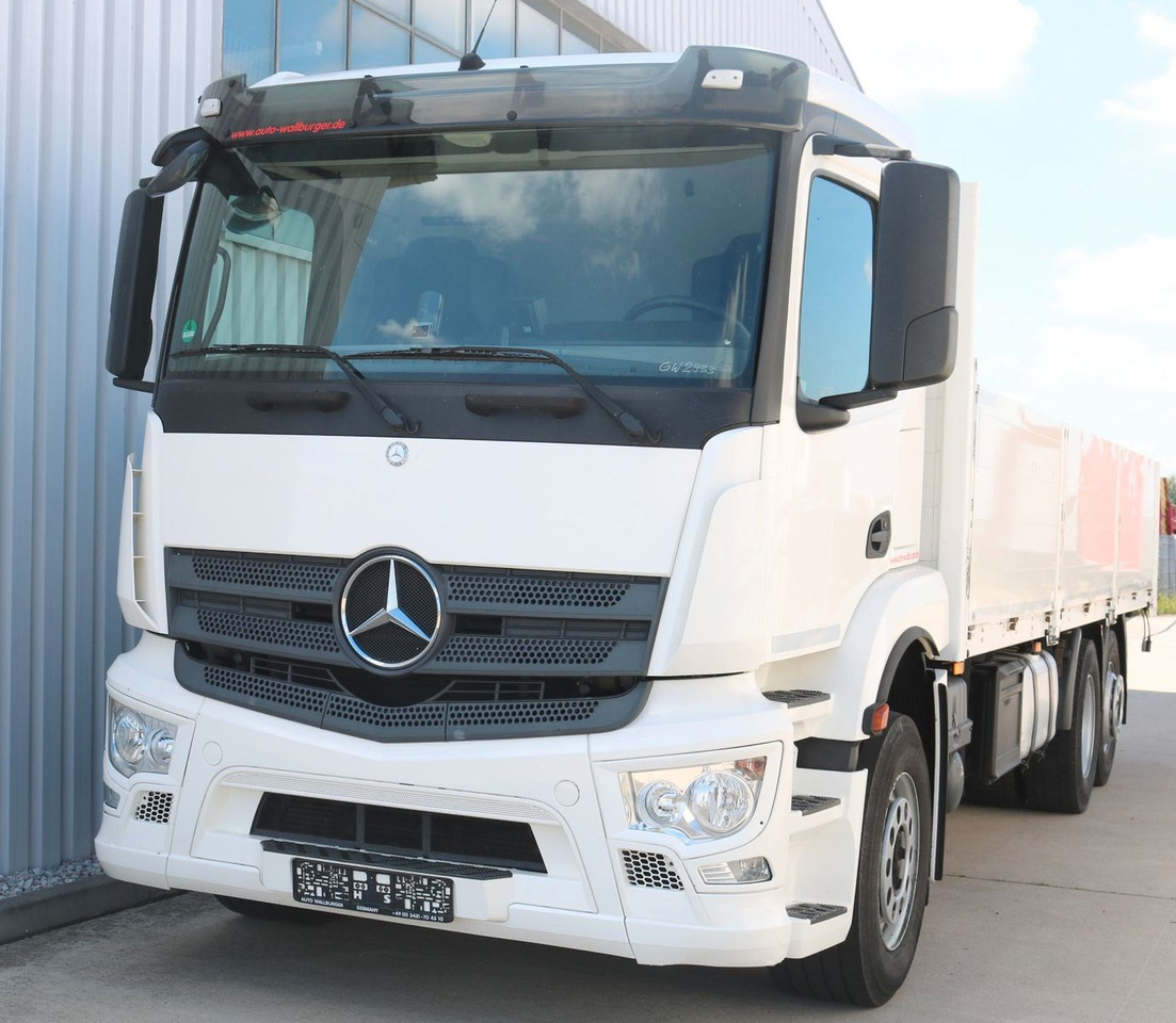 Mercedes-Benz Antos 2641L Prits. / Staplerhaltg. Stahltransp. - Camion plateau: photos 5 Mercedes-Benz Antos 2641L Prits. / Staplerhaltg. Stahltransp. - Camion plateau: photos 5