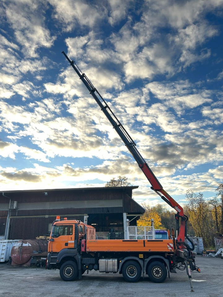 MAN TGA 28.400 6x-4BL Palfinger 23002 - Camion benne, Camion grue: photos 2 MAN TGA 28.400 6x-4BL Palfinger 23002 - Camion benne, Camion grue: photos 2