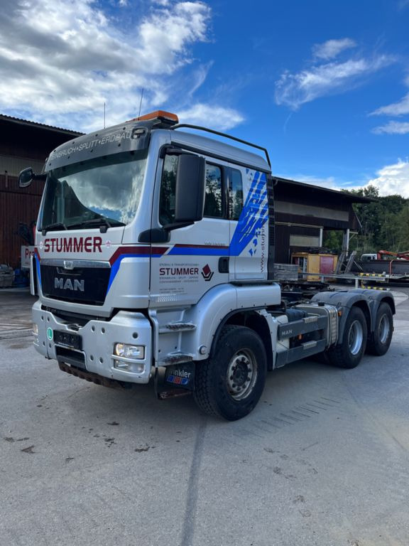 MAN TGS 33.480 6x4 Wechselsystem - Camion benne: photos 1 MAN TGS 33.480 6x4 Wechselsystem - Camion benne: photos 1