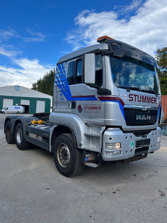 MAN TGS 33.480 6x4 Wechselsystem - Camion benne: photos 2 MAN TGS 33.480 6x4 Wechselsystem - Camion benne: photos 2