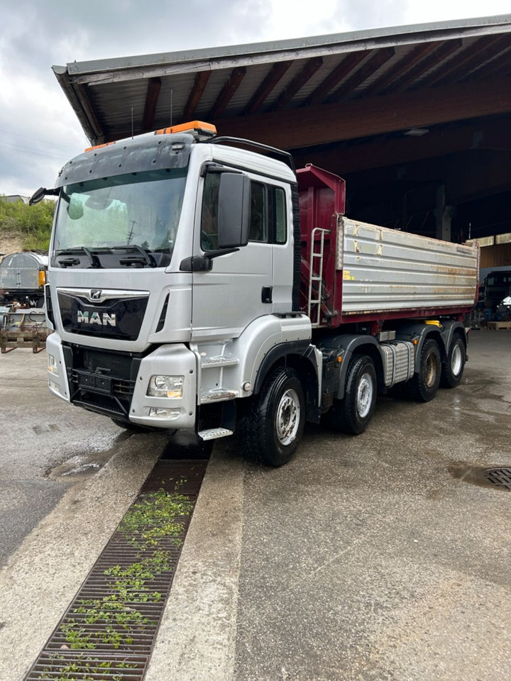 MAN TGS 41.500 8x4 Meiler Kipper - Camion benne: photos 3 MAN TGS 41.500 8x4 Meiler Kipper - Camion benne: photos 3