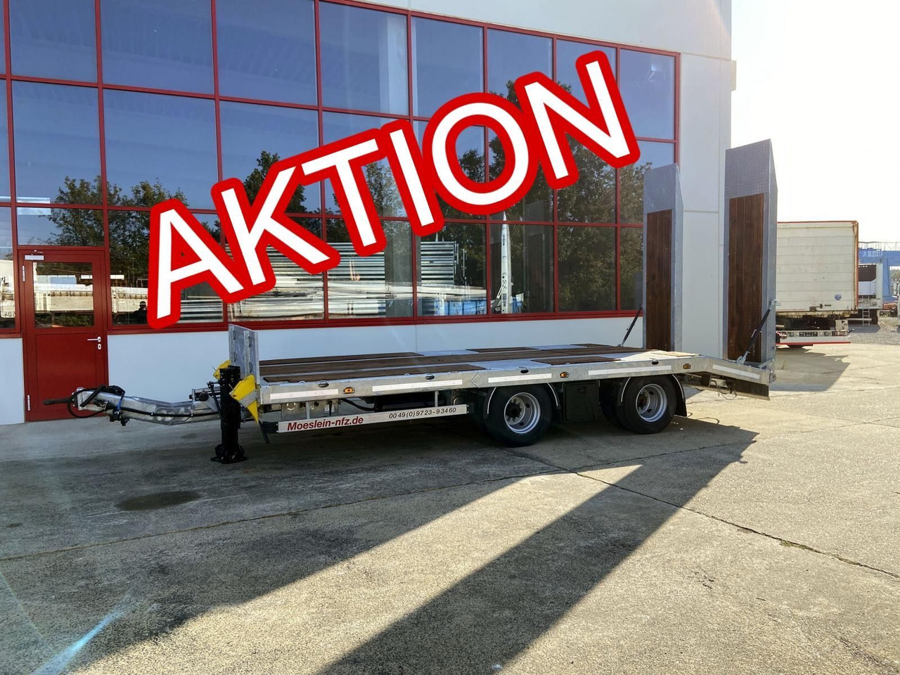 Möslein 19 t Tandemtieflader, Luftgefedert, NEU - Remorque porte-engin surbaissée: photos 1 Möslein 19 t Tandemtieflader, Luftgefedert, NEU - Remorque porte-engin surbaissée: photos 1