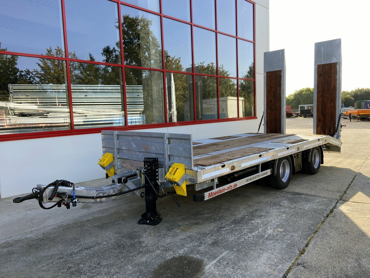Möslein 19 t Tandemtieflader, Luftgefedert, NEU - Remorque porte-engin surbaissée: photos 5 Möslein 19 t Tandemtieflader, Luftgefedert, NEU - Remorque porte-engin surbaissée: photos 5