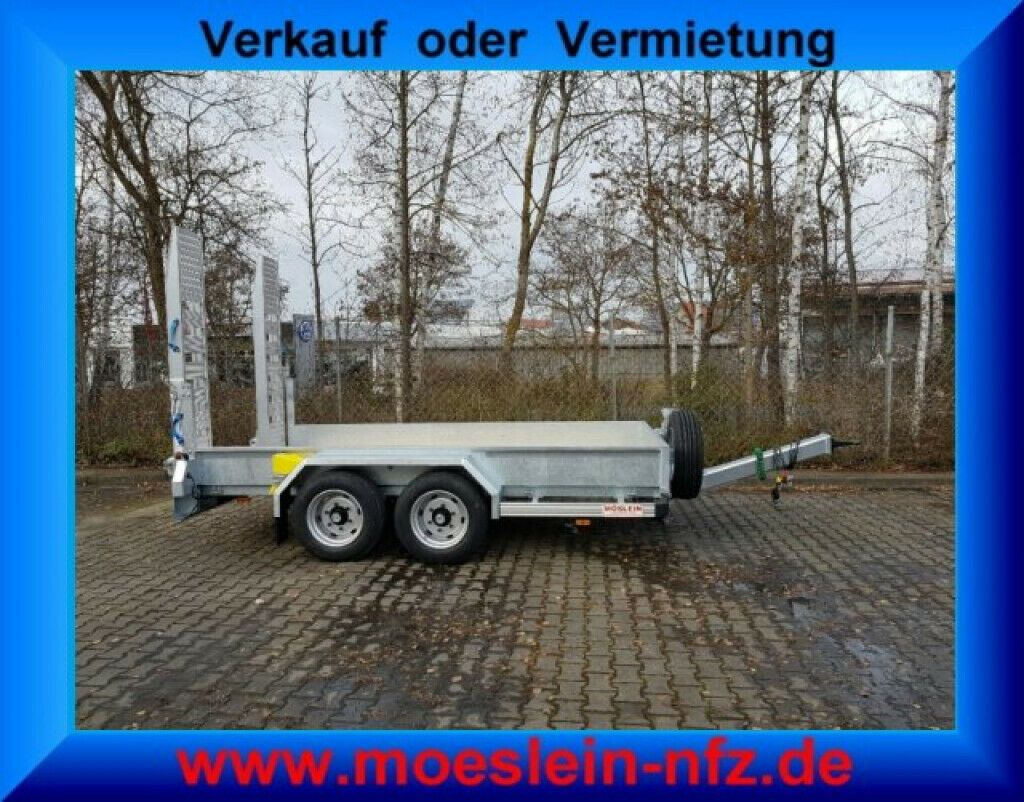 Möslein 5 t bis 6,5 t GG Tandemtieflader,Feuerverzinkt - Remorque porte-engin surbaissée: photos 1 Möslein 5 t bis 6,5 t GG Tandemtieflader,Feuerverzinkt - Remorque porte-engin surbaissée: photos 1