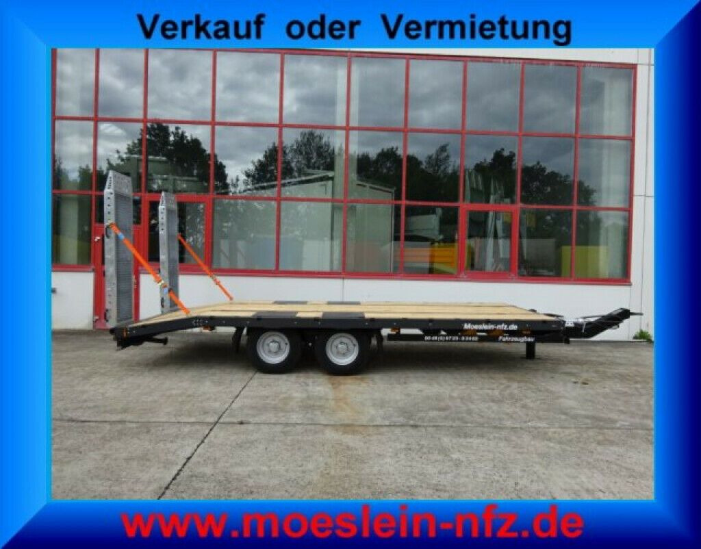 Möslein Neuer Tandemtieflader 13 t GG, 6,28 m Ladefläch - Remorque porte-engin surbaissée: photos 1 Möslein Neuer Tandemtieflader 13 t GG, 6,28 m Ladefläch - Remorque porte-engin surbaissée: photos 1