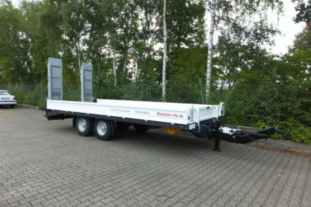Möslein Neuer Tandemtieflader 13 t GG - Remorque porte-engin surbaissée: photos 4 Möslein Neuer Tandemtieflader 13 t GG - Remorque porte-engin surbaissée: photos 4