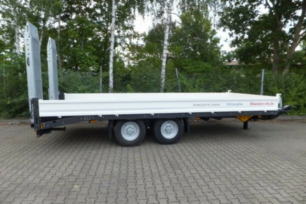 Möslein Neuer Tandemtieflader 13 t GG - Remorque porte-engin surbaissée: photos 4 Möslein Neuer Tandemtieflader 13 t GG - Remorque porte-engin surbaissée: photos 4