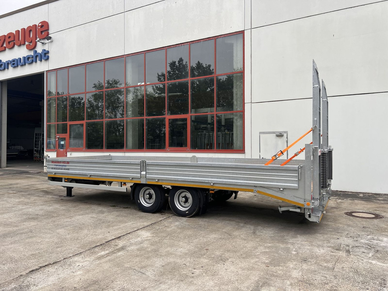 Möslein Neuer Tandemtieflader, 7,28 m Ladefläche - Remorque porte-engin surbaissée: photos 5 Möslein Neuer Tandemtieflader, 7,28 m Ladefläche - Remorque porte-engin surbaissée: photos 5