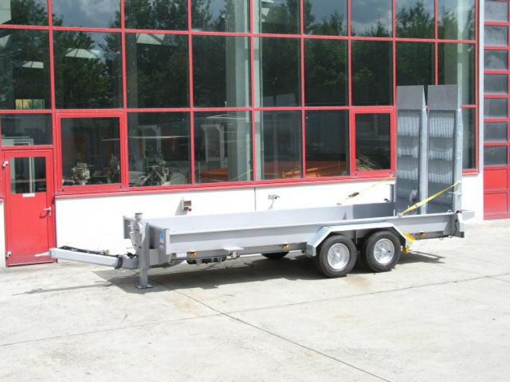Möslein TT 11-E6x2 Tieflader für Fräsen breiten Rampen, Neu - Remorque porte-engin surbaissée: photos 2 Möslein TT 11-E6x2 Tieflader für Fräsen breiten Rampen, Neu - Remorque porte-engin surbaissée: photos 2