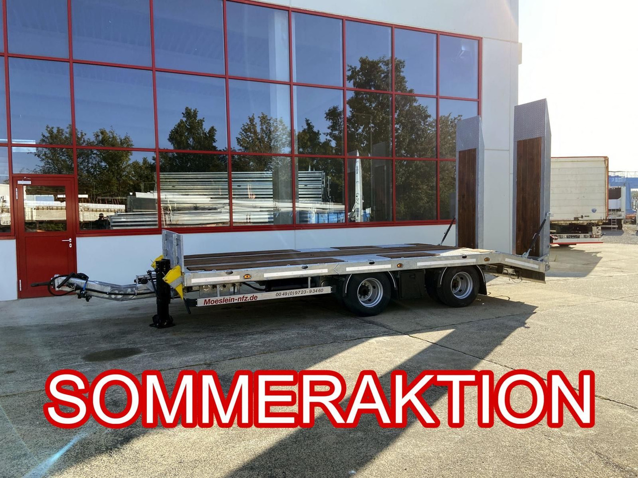Möslein TT21- 7,2 21 t Tandemtieflader, Luftgefedert, NEU - Remorque porte-engin surbaissée: photos 1 Möslein TT21- 7,2 21 t Tandemtieflader, Luftgefedert, NEU - Remorque porte-engin surbaissée: photos 1