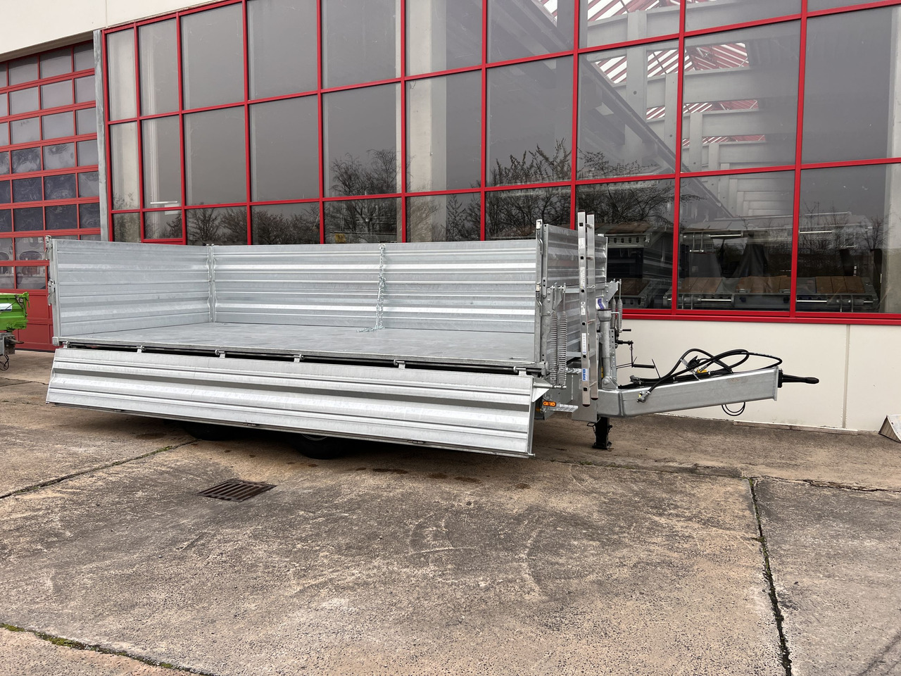 Remorque benne neuf Möslein TTD 19 AB 19 t Tandem 3 Seiten Kipper TiefladerAufsatzbordwänden-- Neufahrzeug --: photos 8 Remorque benne neuf Möslein TTD 19 AB 19 t Tandem 3 Seiten Kipper TiefladerAufsatzbordwänden-- Neufahrzeug --: photos 8