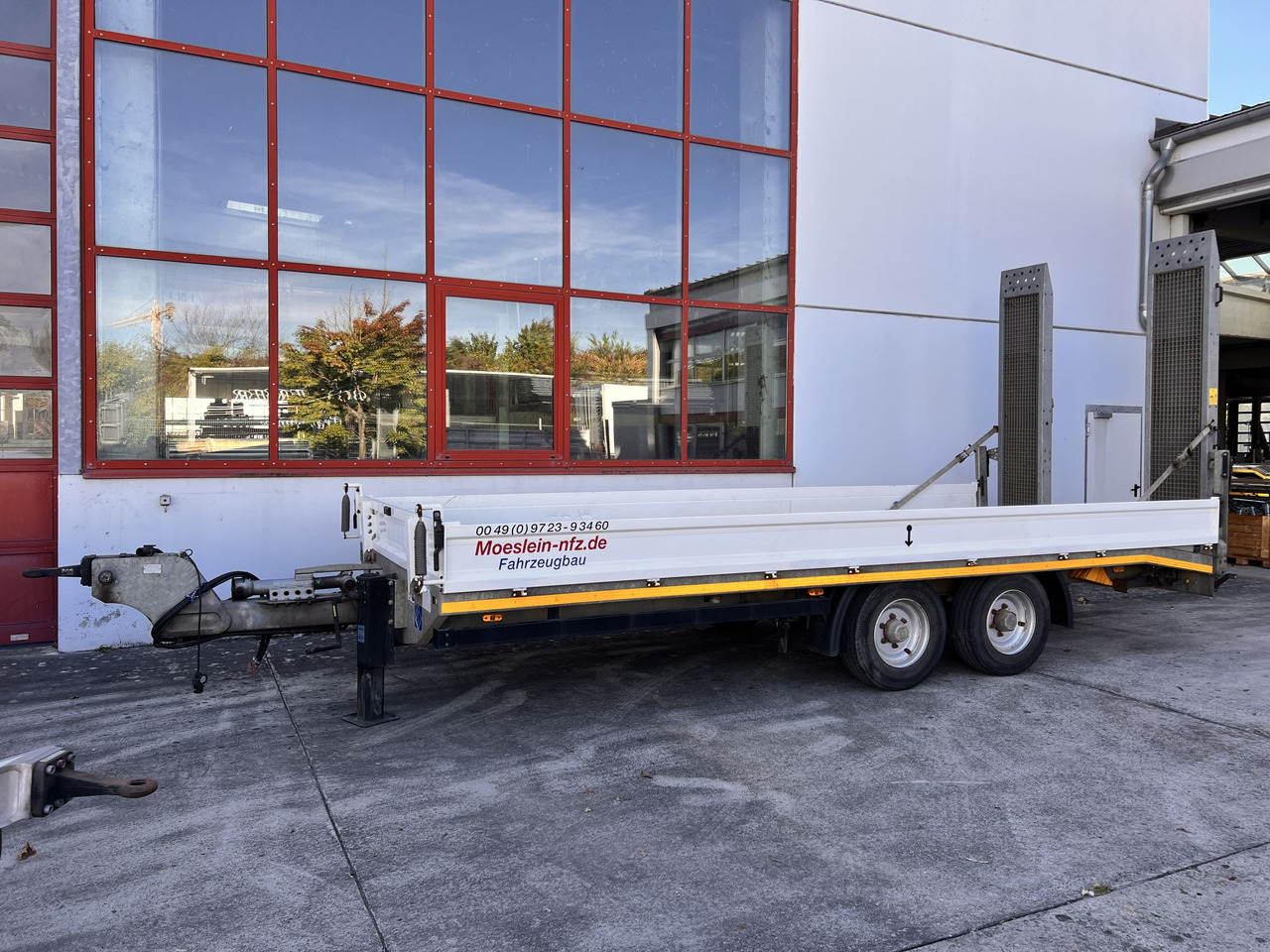 Möslein TTS 11 Schwebheim Tandemtieflader - Remorque porte-engin surbaissée: photos 3 Möslein TTS 11 Schwebheim Tandemtieflader - Remorque porte-engin surbaissée: photos 3